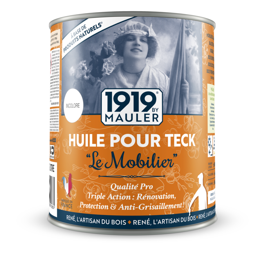 Huile pour Teck Le Mobilier 1919 BY MAULER